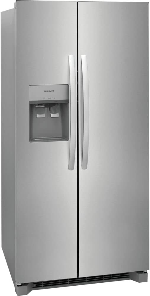 FRSS2323AS 33 Freestanding Side by Side Refrigerator with 22.2 cu. ft. Capacity, 3 Glass Shelves, in Stainless Steel